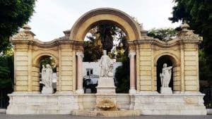 Vista de la Fuente de San Diego.