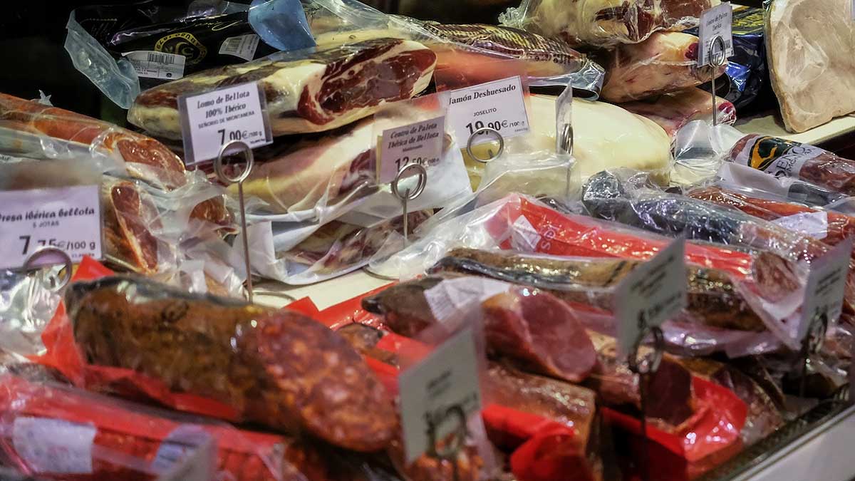 Productos embutidos cárnicos.