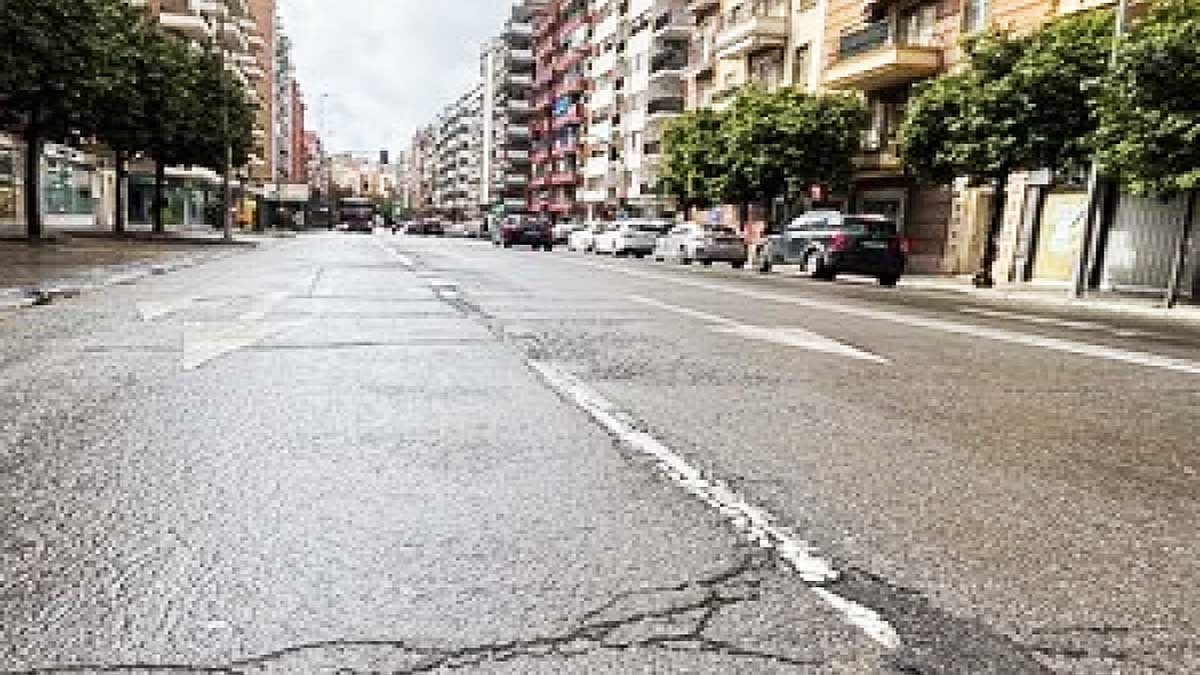 Calle Virgen de Luján en Los Remedios.