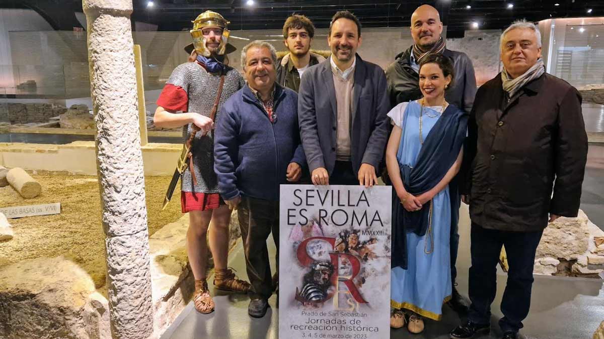 'Sevilla est Roma', un campamento militar, del siglo I, en el Prado de San Sebastián