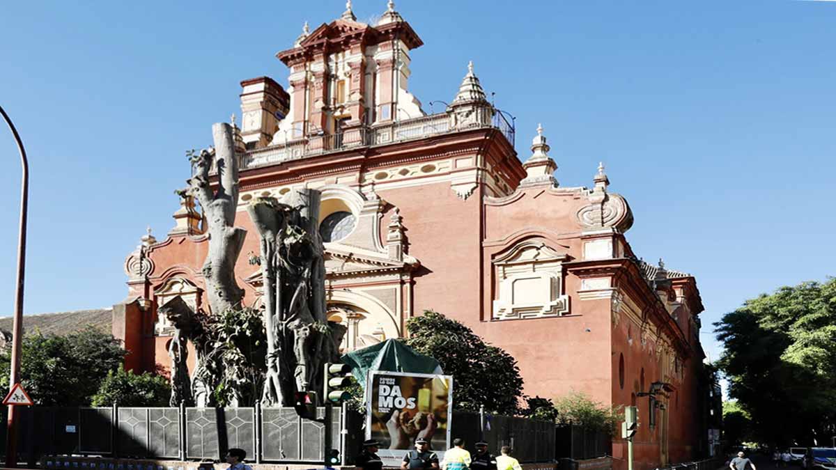 Iglesia de San Jacinto y el ficus.