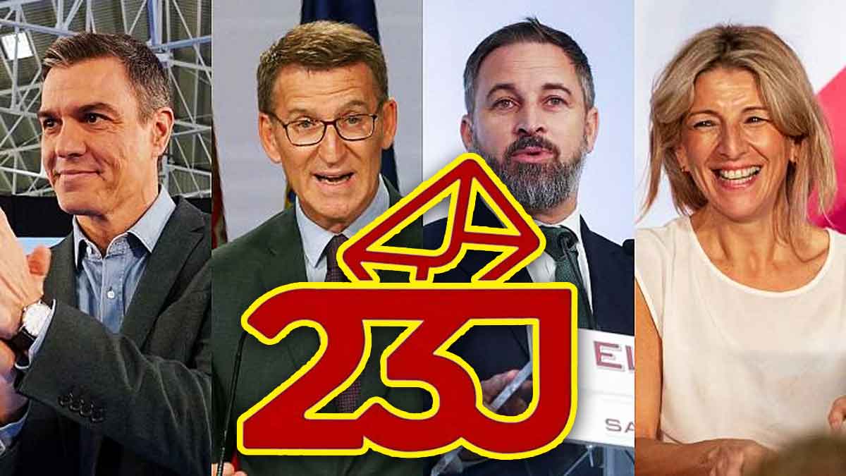 Las preferencias de los sevillanos para las Elecciones de Julio de 2023