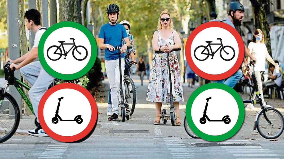 Normas de circulación para bicicletas y monopatines en Sevilla