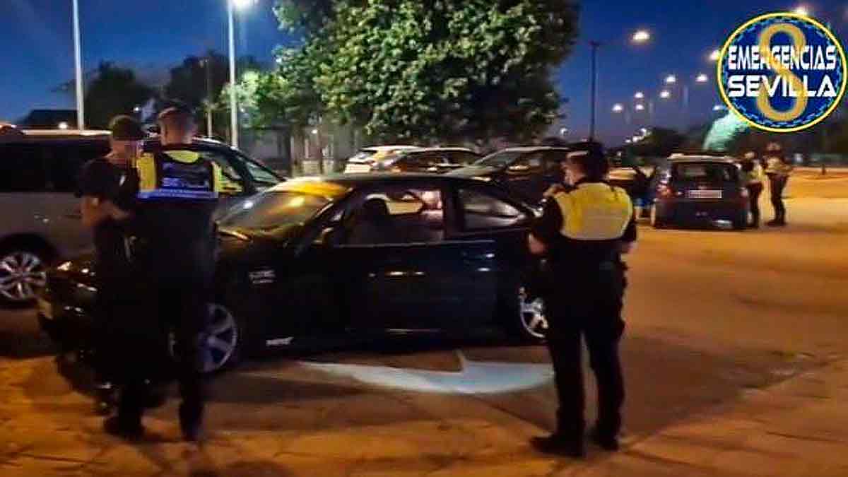 La Policía Local y Nacional de Sevilla intensifican los esfuerzos para erradicar las carreras ilegales de coches