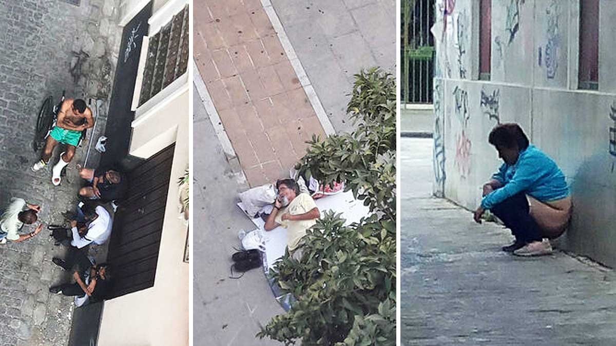 La saturación de albergues en la Macarena provoca "una situación precaria" para los vecinos y más delincuencia