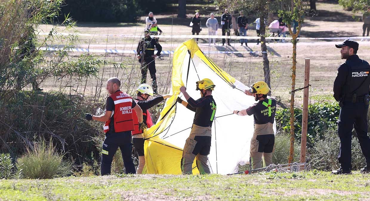 Encuentran el cuerpo del joven desaparecido el pasado día 30 en la laguna del Parque Tamarguillo