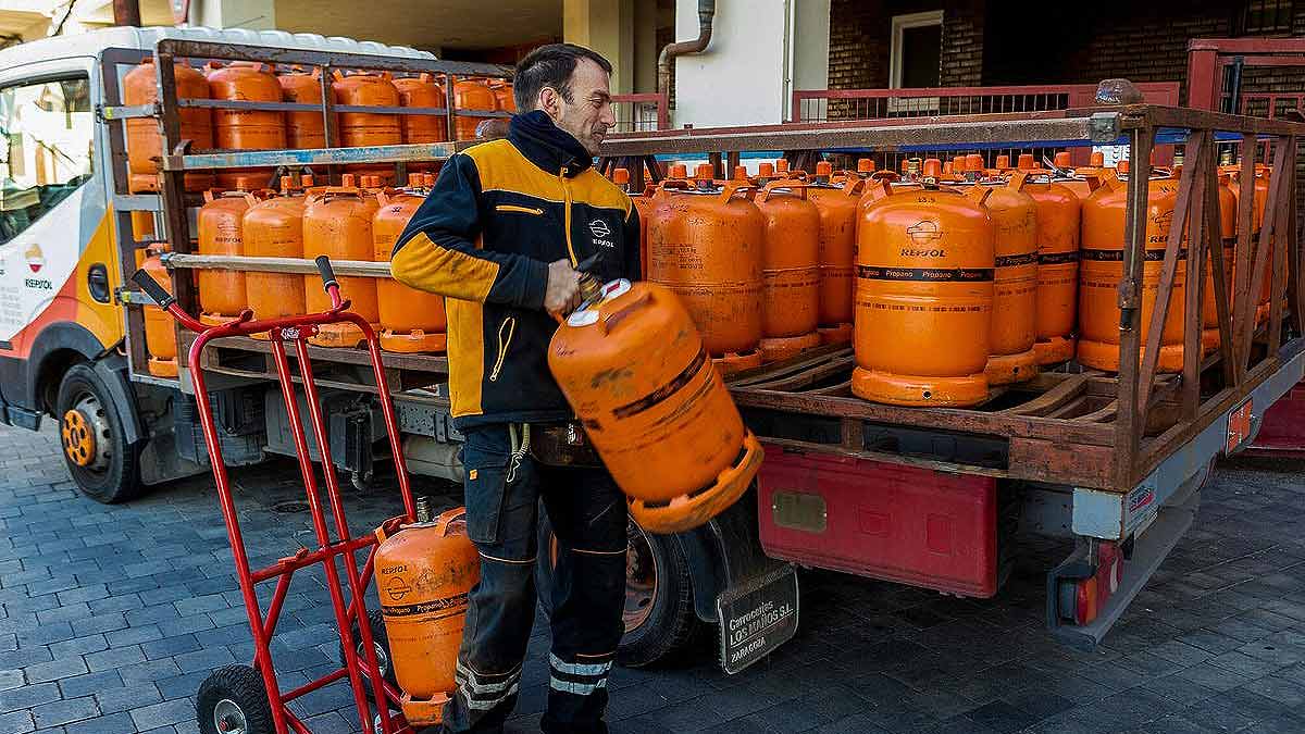 La bombona de butano sube un 5% tras seis meses de bajadas