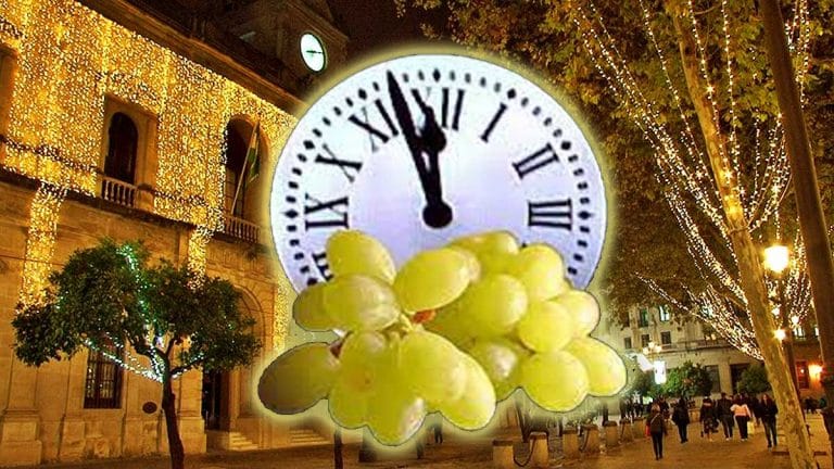 Reloj del Ayuntamiento de Sevilla.