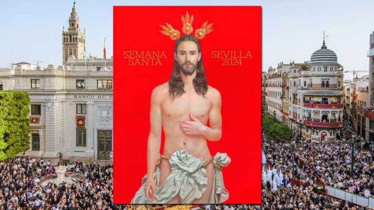 Cartel de Salustiano de la Semana Santa 2024 de Sevilla.