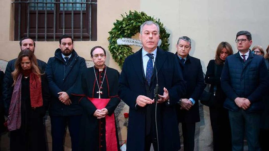 Acto en recuerdo de los dos sevillanos asesinados por ETA.