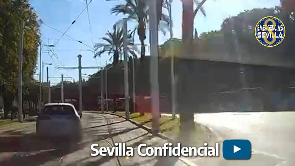 Persecución policial en Sevilla.