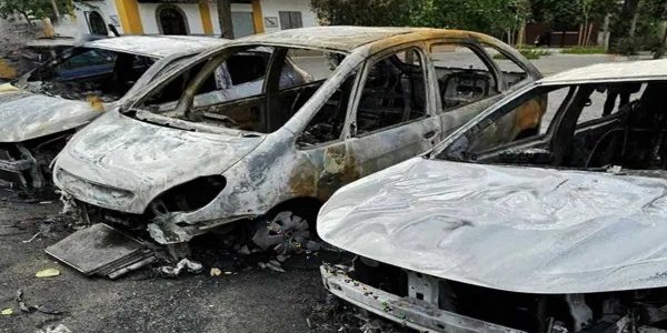 La pesadilla regresa al barrio de la Macarena con nuevos coches quemados por un pirómano