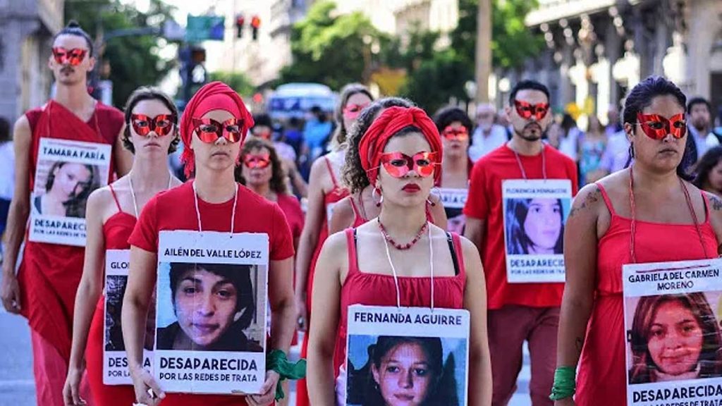 Lucha contra la trata de personas.