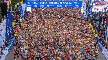 Maratón de Sevilla.