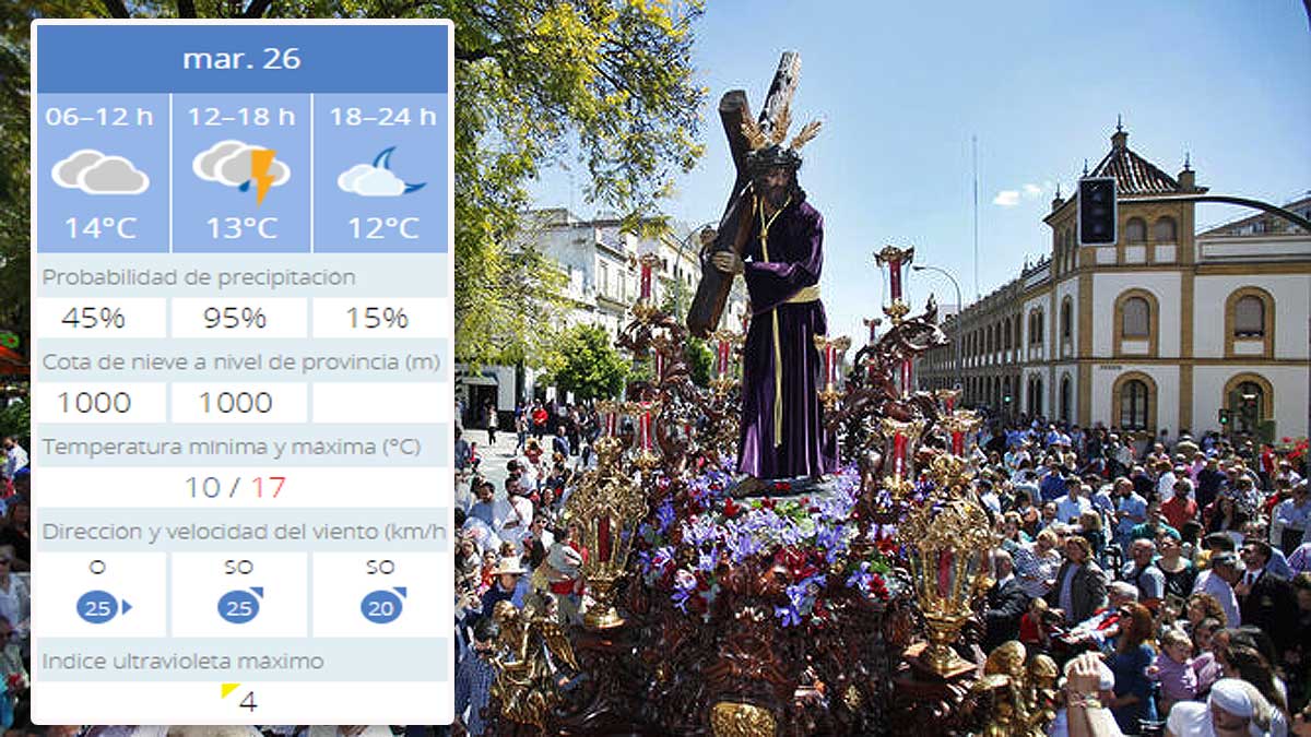 Nazareno del Cerro del Águila en Sevilla.