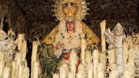 Imagen de la Virgen de la Esperanza Macarena.