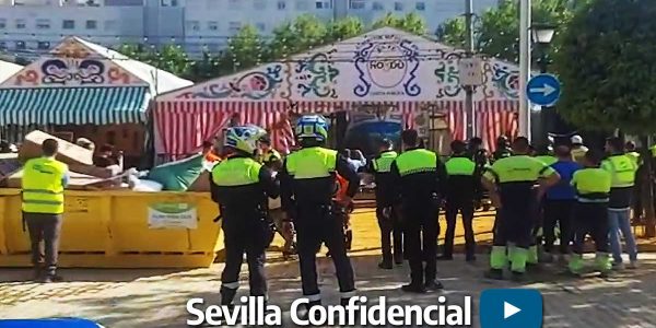 Dos incendios en casetas de la Feria de Abril de Sevilla a pocos días de su inicio