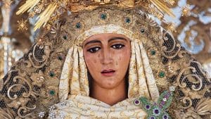 Imagen de la Virgen de la Esperanza de Triana.