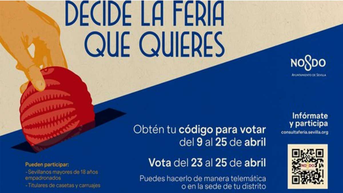 La votación sobre la Feria que prefieren los sevillanos.