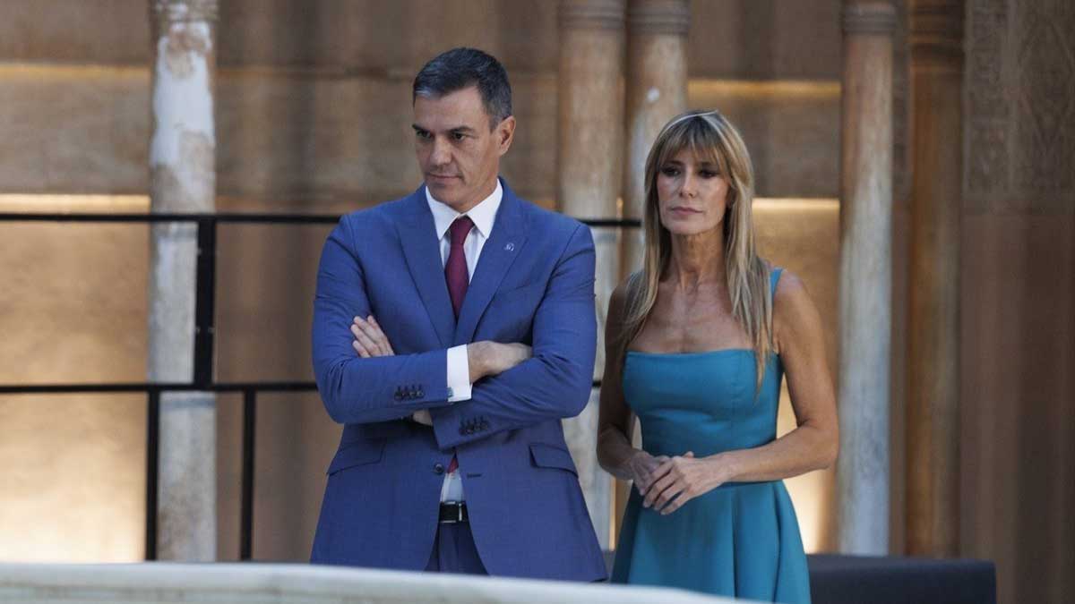 Pedro Sánchez, presidente del gobierno, y Begoña Gómez, su esposa.