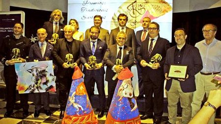 Entrega de premios de la Asociación Cultural Tradiciones Sevillanas.