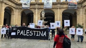 Movilización de PalestinUS en Sevilla.