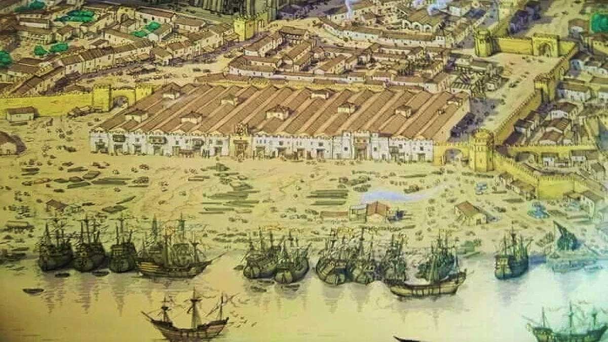 Vista de las Atarazanas.