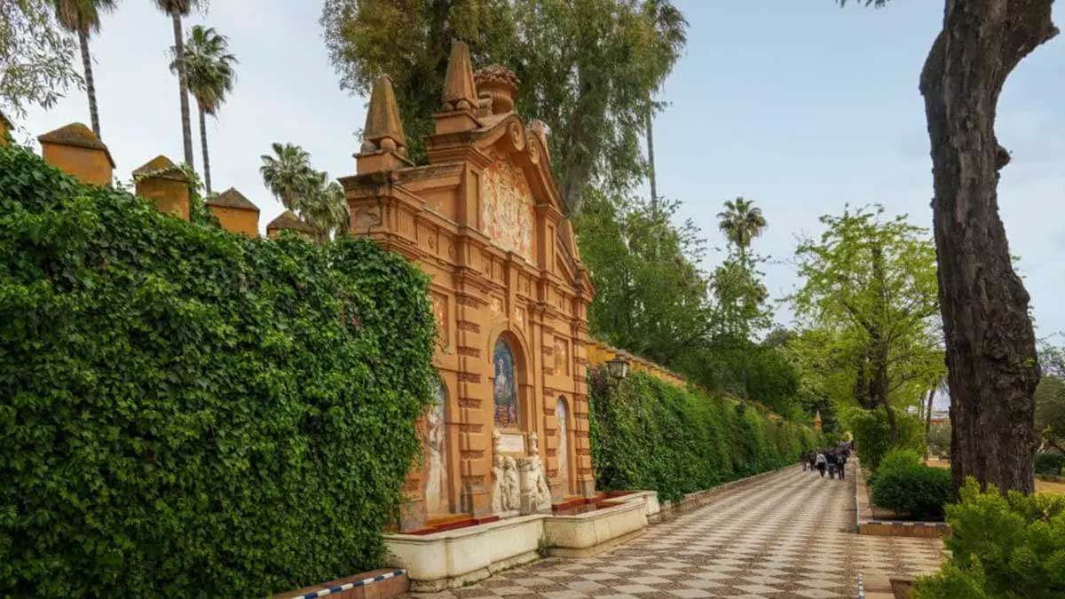 Jardines de Murillo en Sevilla.