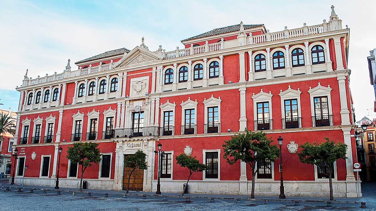 Edificio, en Plaza de San Francisco, de la Real Audiencia.