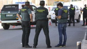 Miembros de la Guardia Civil.