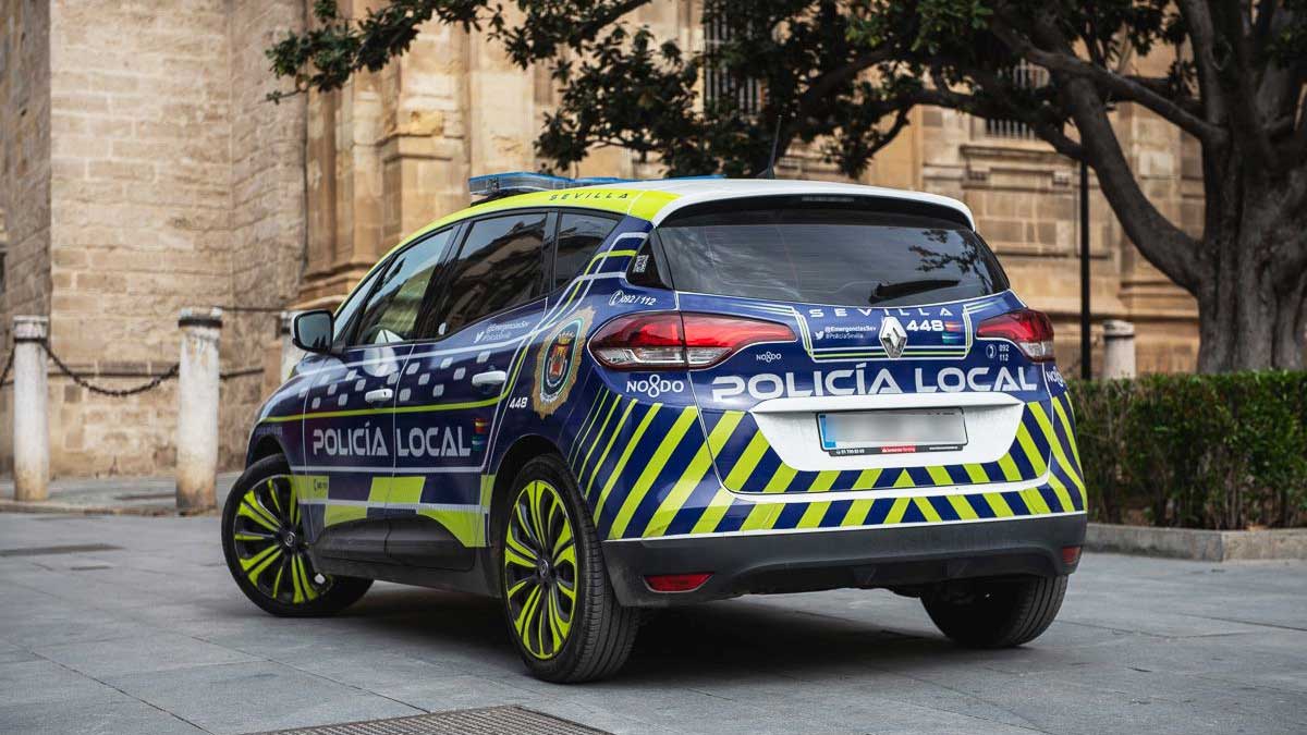 Coche de la Policía Local.