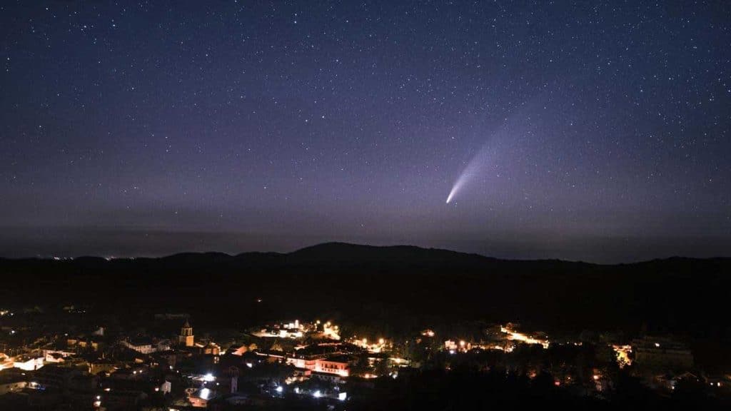 Cometa de Halloween.