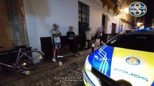 Cuatro detenidos por realizar pintadas en Sevilla.