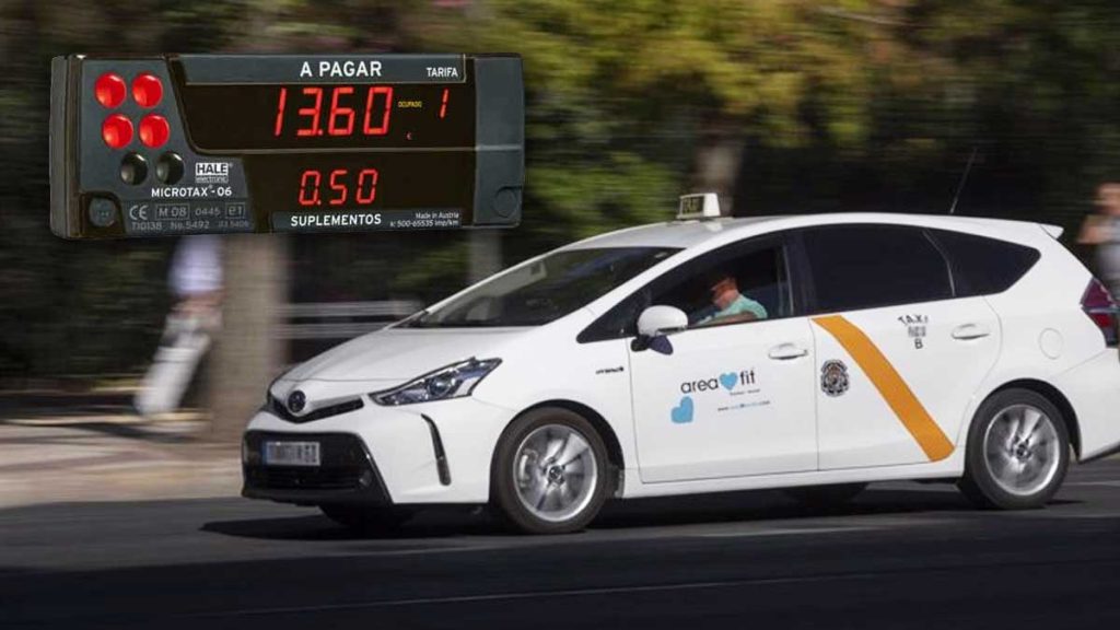 Taxi en Sevilla.