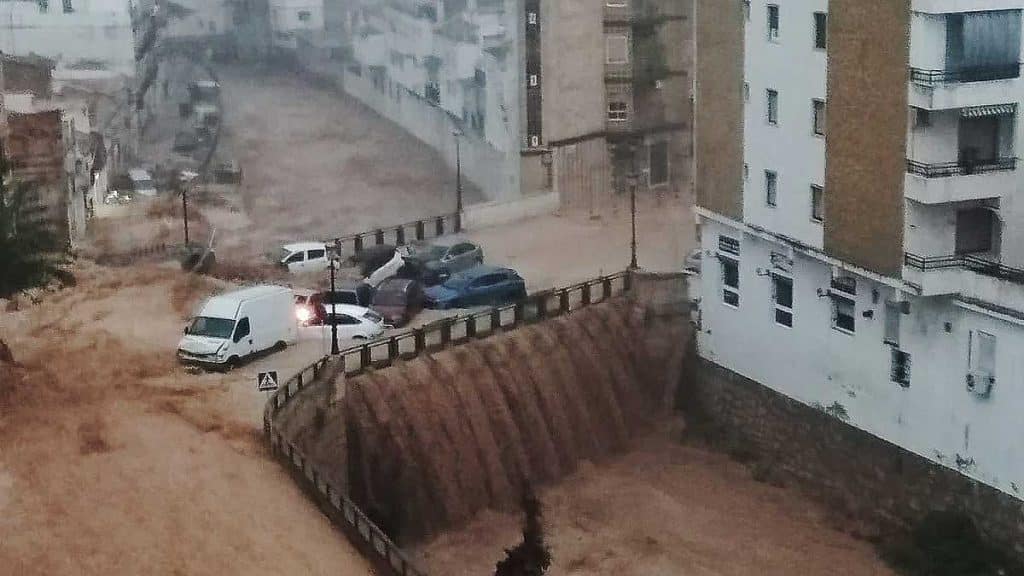 Barranco del Poyo, donde se desencadenaría la tragedia.