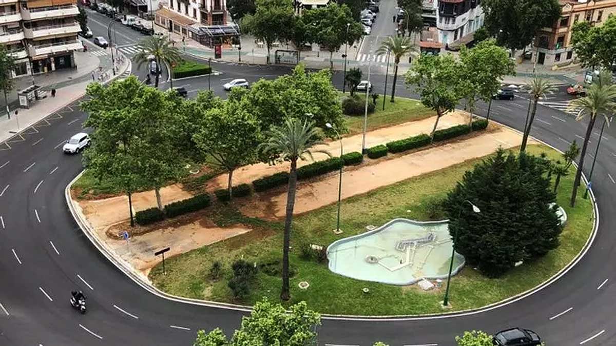 Vista de la Gran Plaza, en Sevilla.