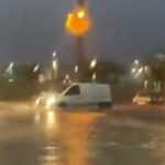 La borrasca Claudia golpea Sevilla y deja parques cerrados y más de 150 avisos en Andalucía