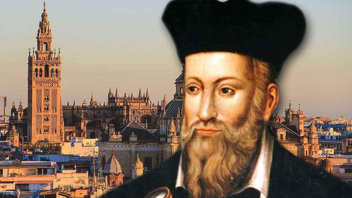 La figura de Nostradamus y Sevilla.