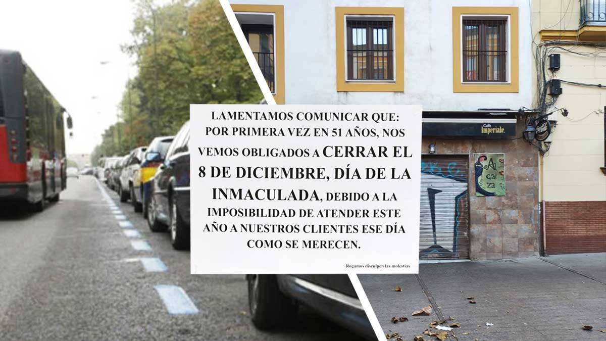 Multas de tráfico y bares cerrados en la Magna.