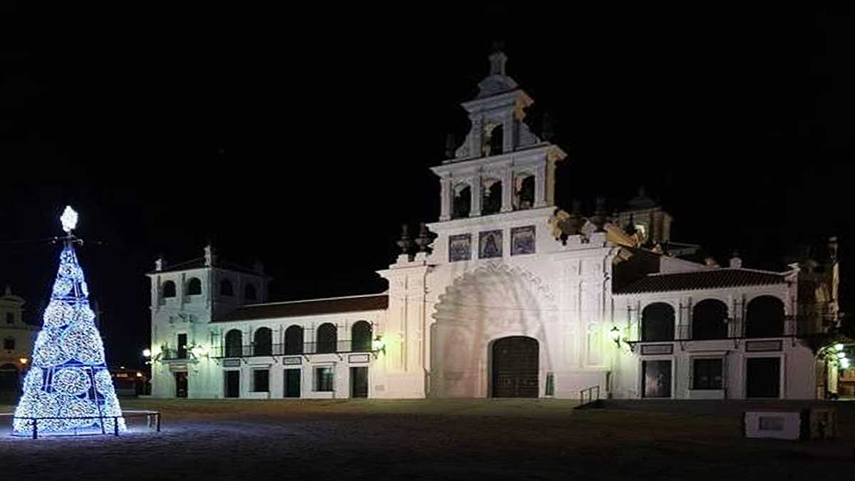 La Navidad en la aldea de El Rocío.