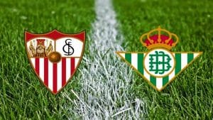 Escudos del Sevilla y del Betis.