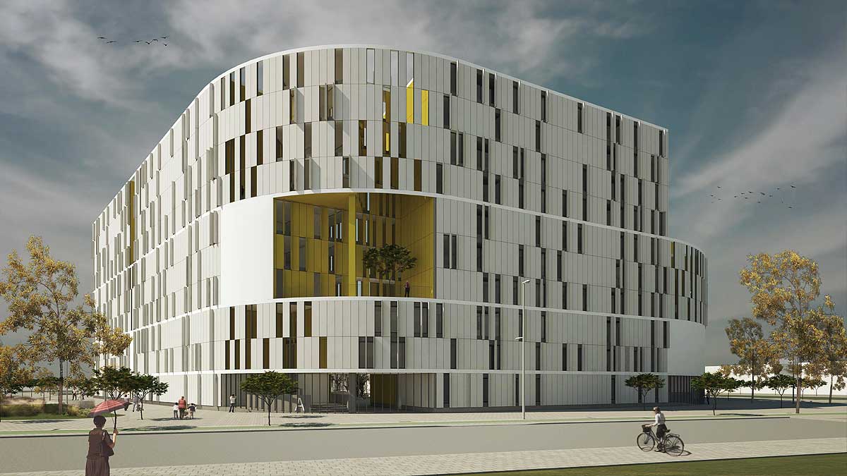 Proyecto de viviendas de VPO en la Hacienda del Rosario.