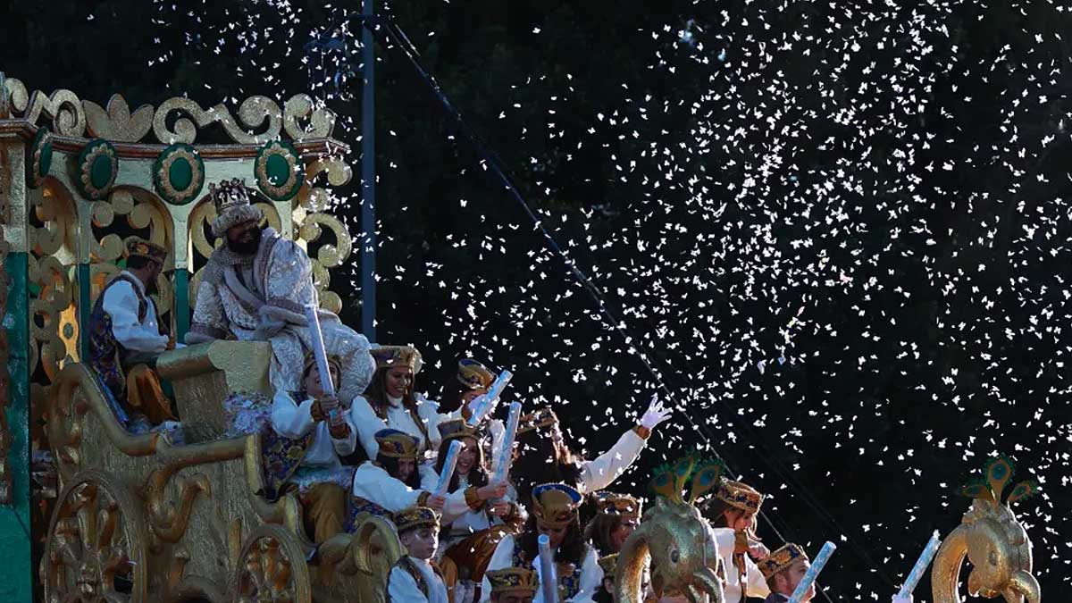 Cabalgata de Reyes de Sevilla.