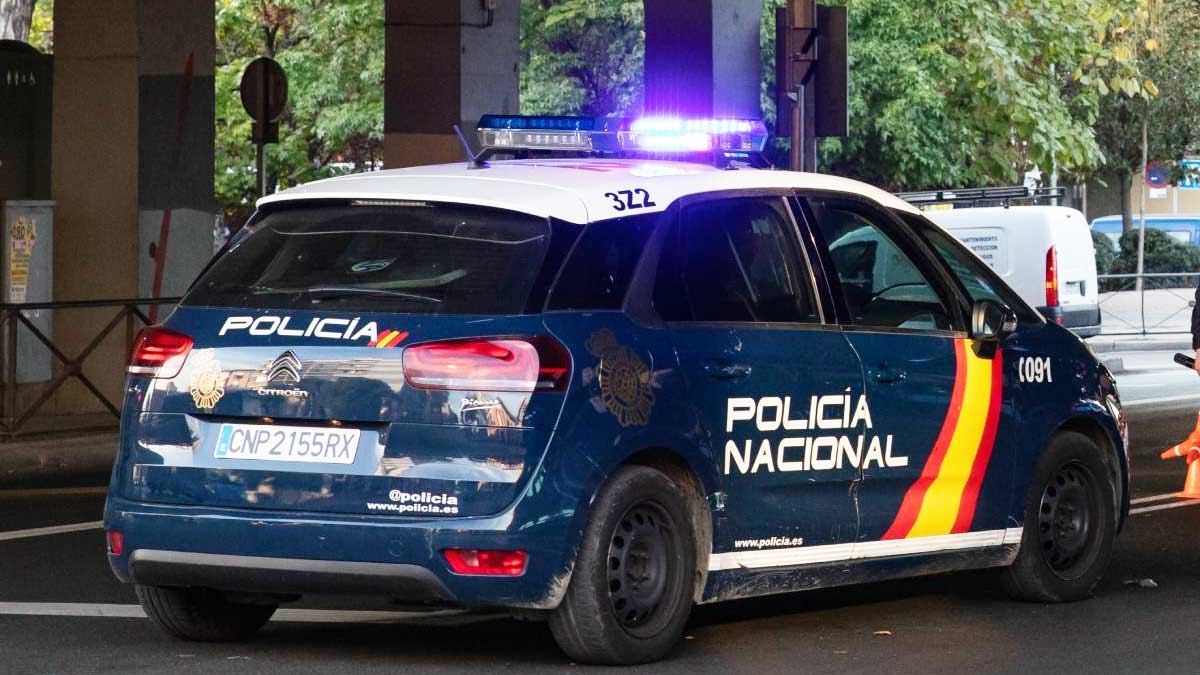 Coche de la Policía Nacional.