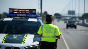 Guardia Civil en un control.