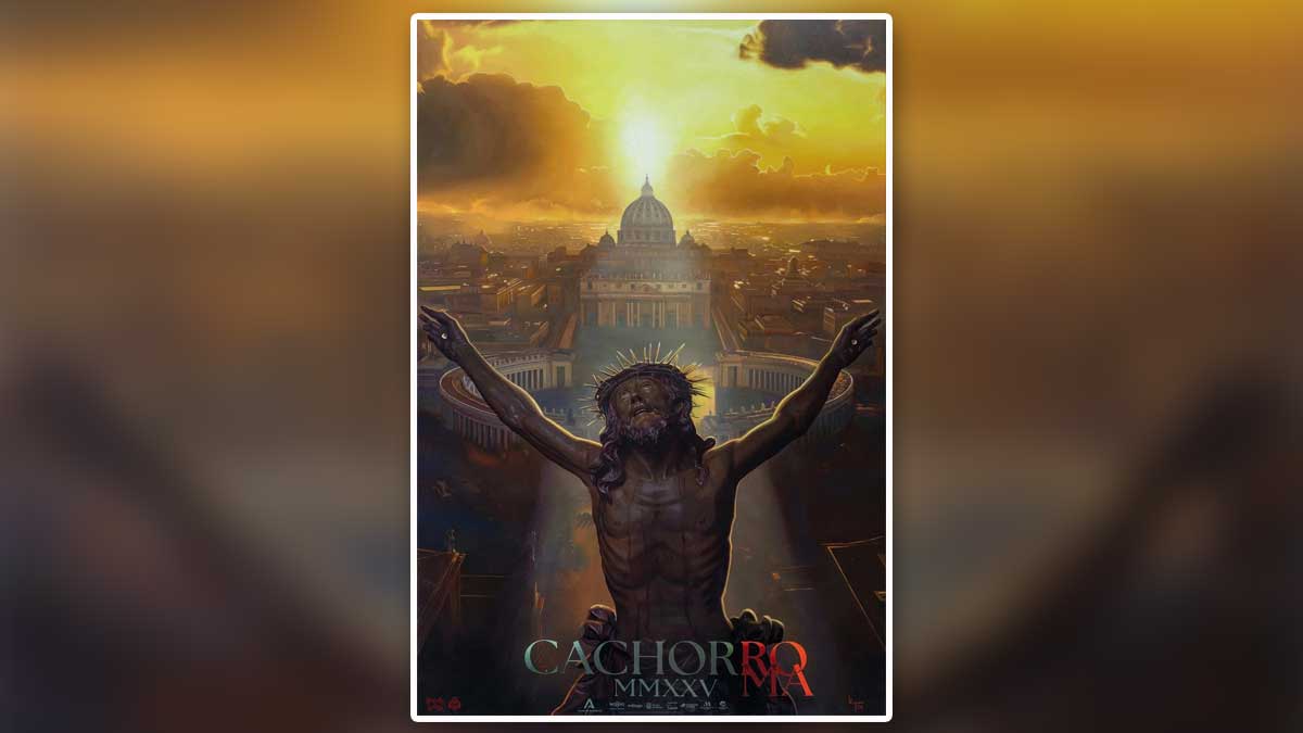 El Cachorro y Roma de fondo.