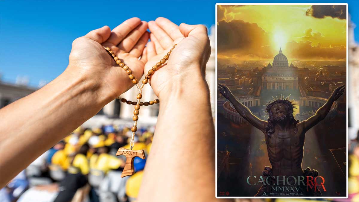 Cristo del Cachorro en el Cartel del Jubileo.