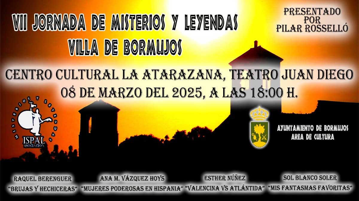 Cartel del congreso de misterio en Bormujos.