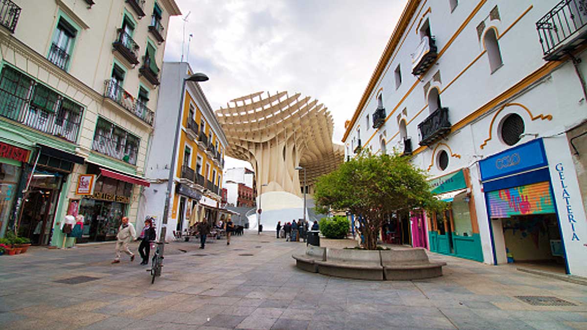 Vista de la Calle Regina.