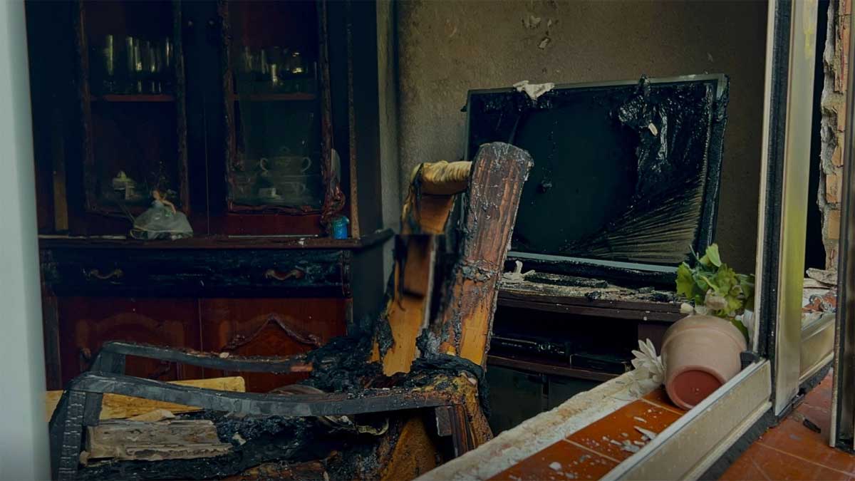 Incendio en Castilleja.